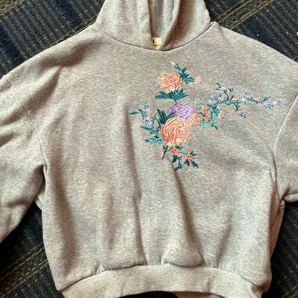 Grey hoodie